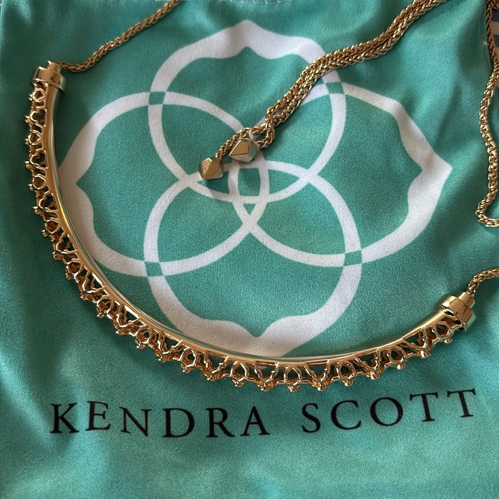 Kendra Scott Lucy choker necklace in Rose Gold